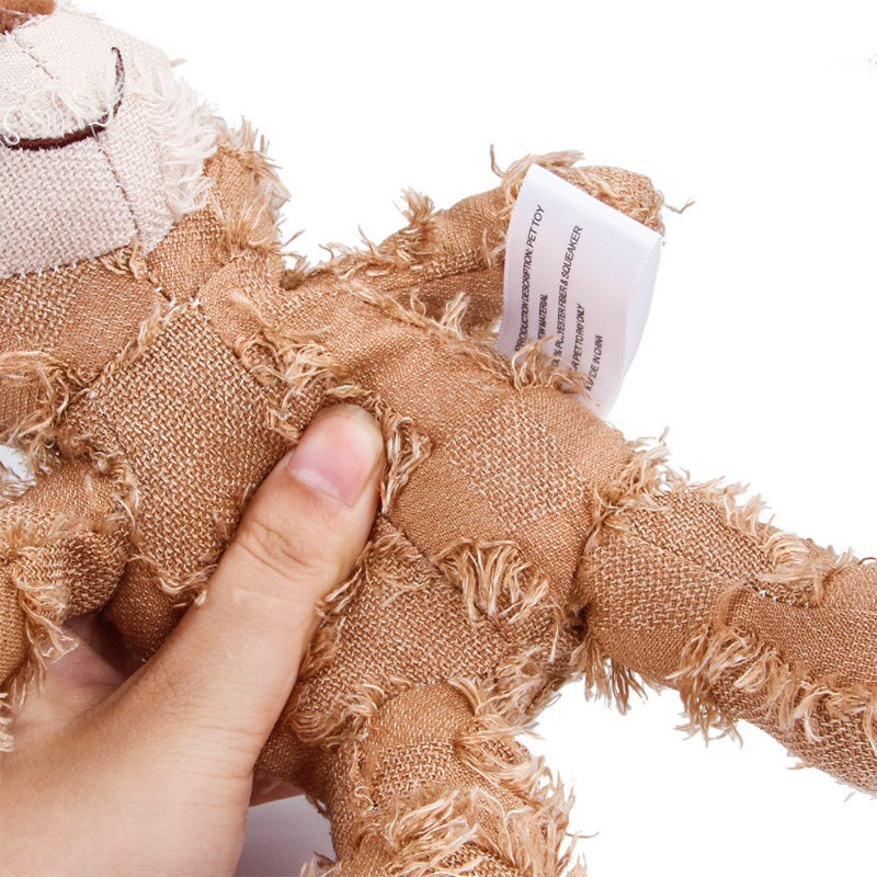 Soundmaking Plush Interactive Toy – Squeaky Fun for Your Pup!