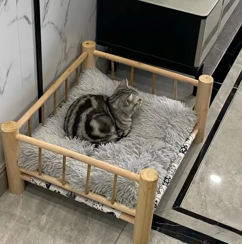 Cat Nest Bed - Washable Luxury