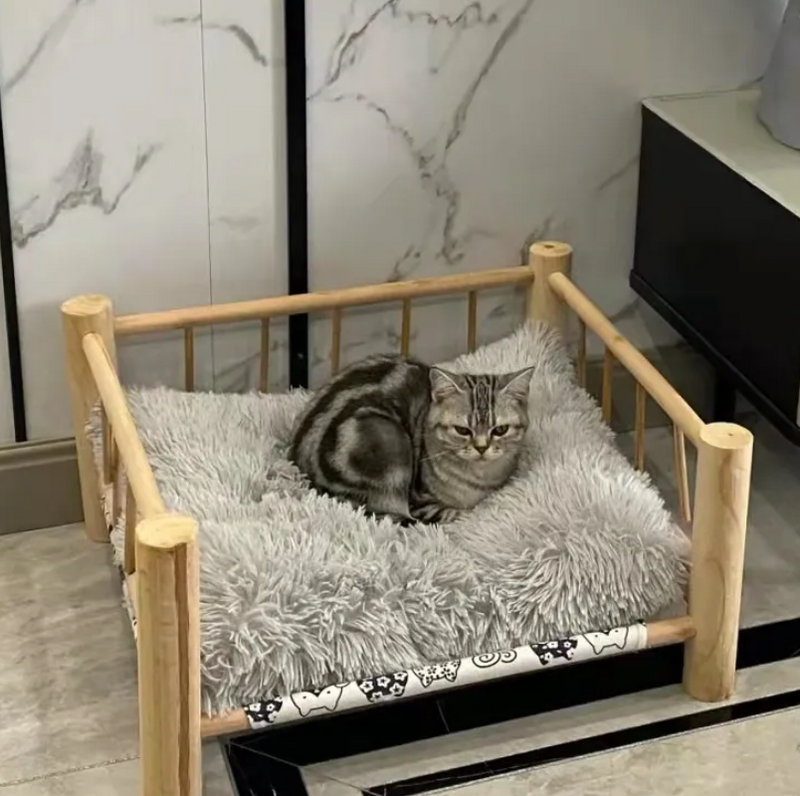 Cat Nest Bed - Washable Luxury