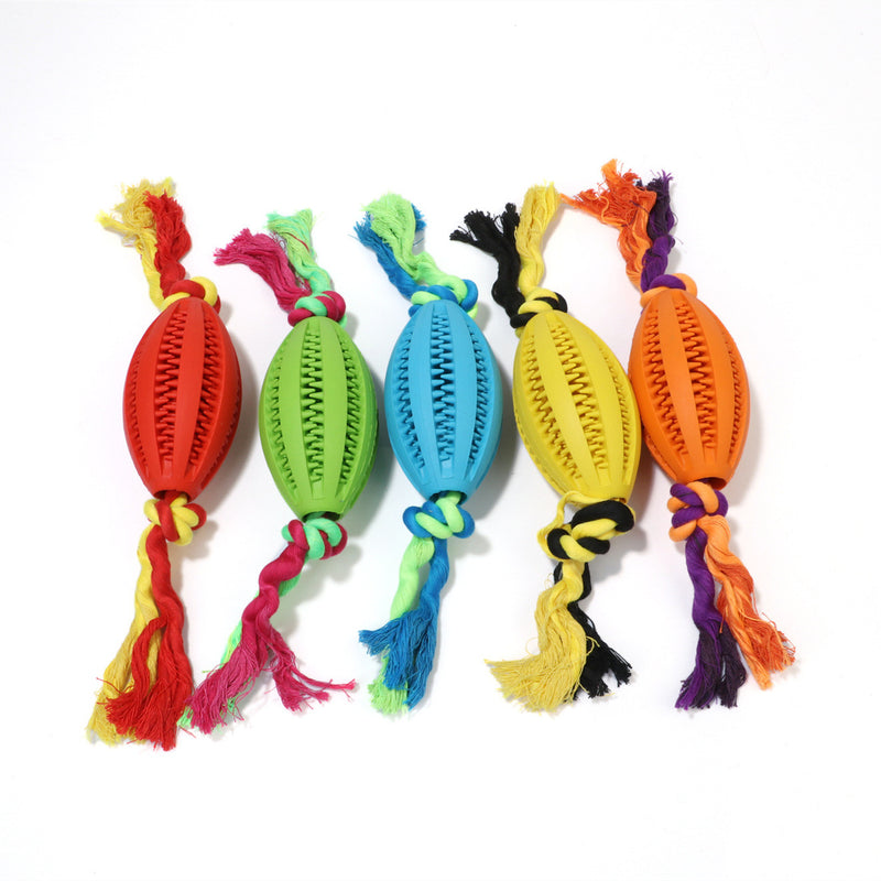 Pet rubber molar toy