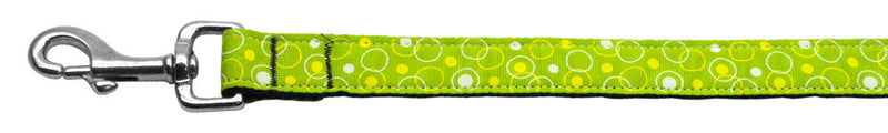 This 1" wide, 4 foot long leash is made of durable nylon with a high quality ribbon overlay.