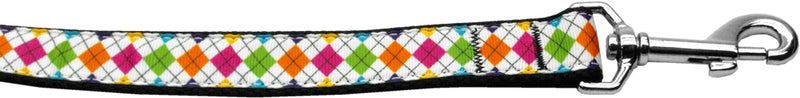 This 3/8" wide, 6 foot long leash is made of durable nylon with a high quality ribbon overlay.