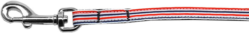 This 3/8" wide, 6 foot long leash is made of durable nylon with a high quality ribbon overlay.