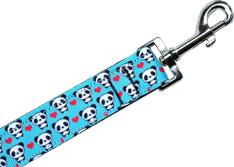 This 3/8" wide, 4 foot long leash is made of durable nylon with a high quality ribbon overlay.