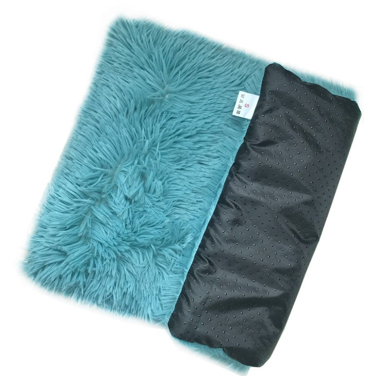 Color: Green, Size: L - Washable Non-Slip Plush Pet Mat For Large, Medium And Small Dogs In Autumn And Winter