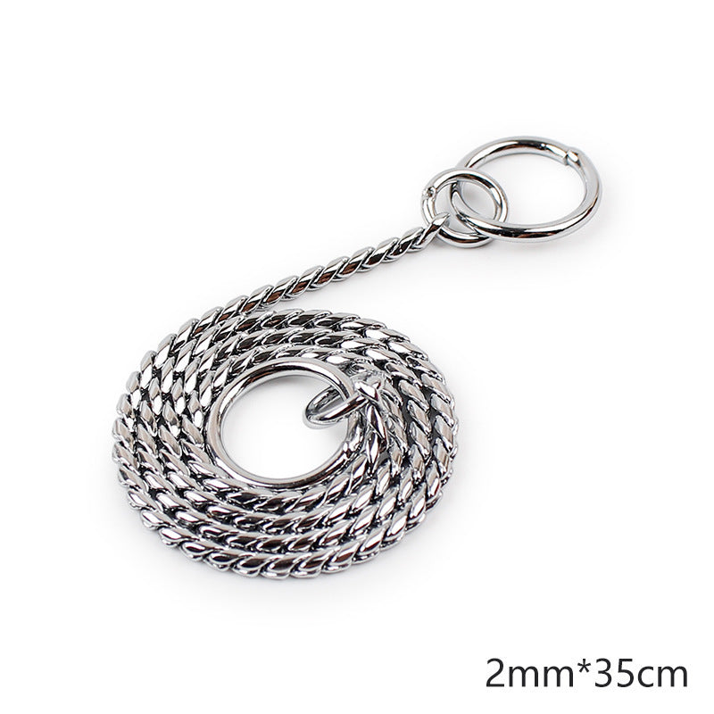 Size: 4.0x65cm - Stainless iron pet drawstring