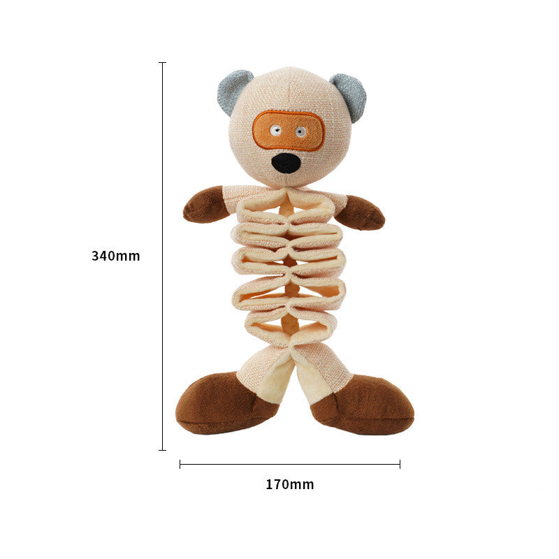 Plush To Accompany Bite-resistant Pet Dog Puppies Supplies Molars