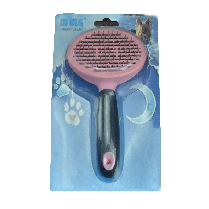 Steel Needle Round Head Massage Hair Removal Comb