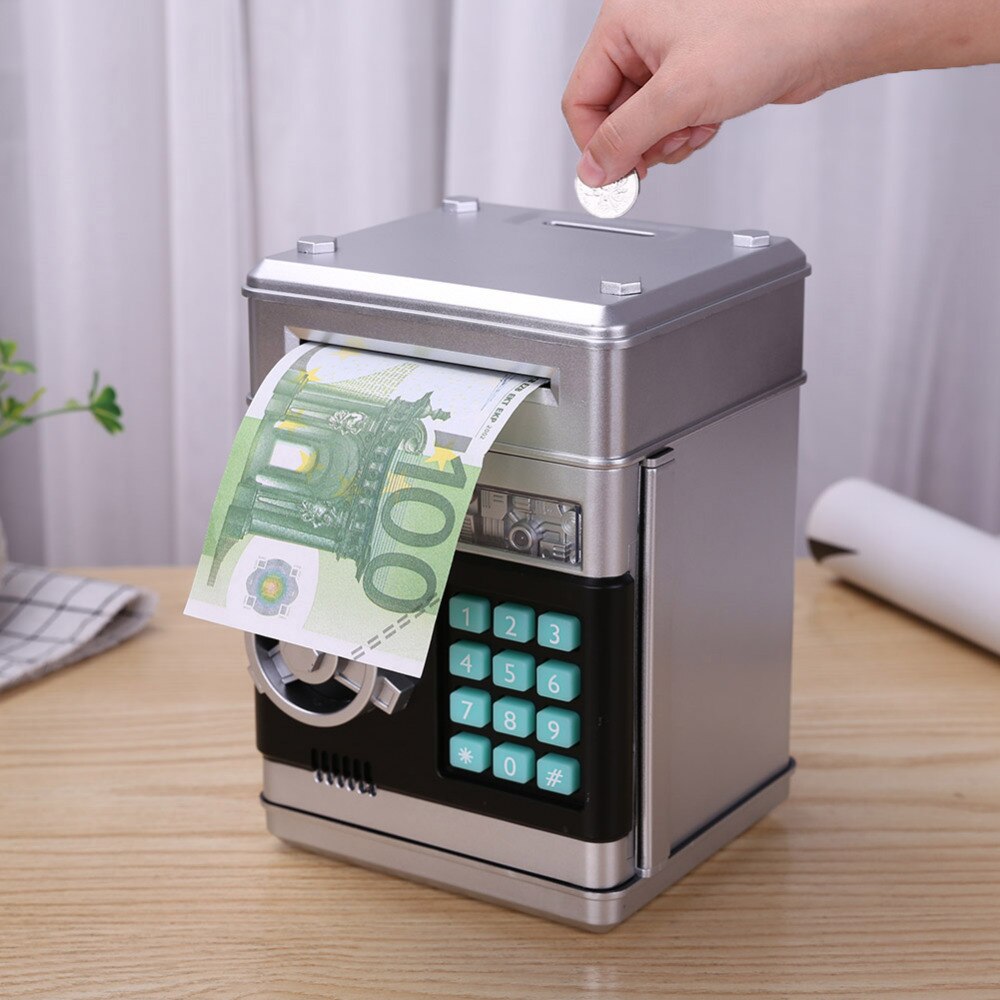 Electronic Piggy Bank ATM Mini Money