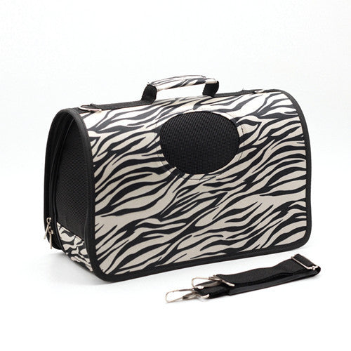 Color: L, format: Zebra pattern - Dog out bag