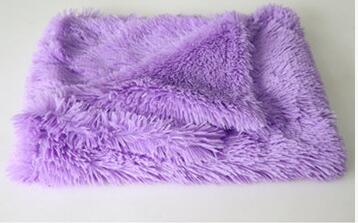 Color: Violet, format: S-56x36cm - Pet Dog Cat Blankets