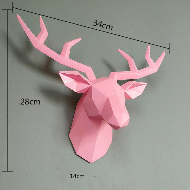 3D Deer Head