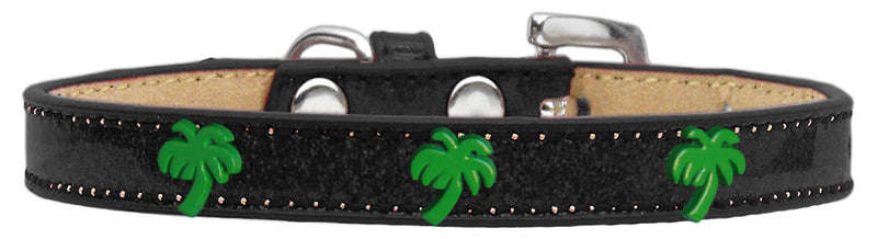 3/4" wide dog collar with charms securely riveted onto the pet collar for a fun look on a high quality, faux leather collar.