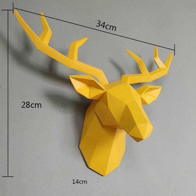 3D Deer Head