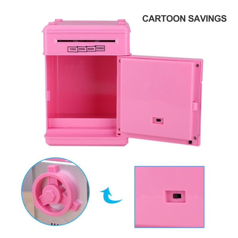 Electronic Piggy Bank ATM Mini Money