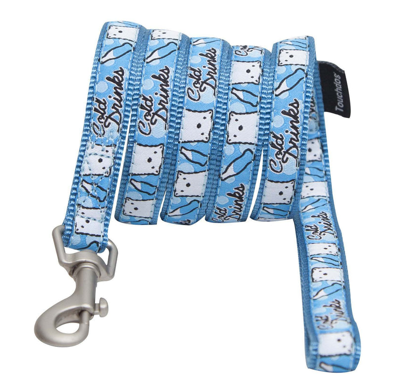 Touchdog 'Caliber' Designer Embroidered Fashion Pet Dog Leash And Harness Combination