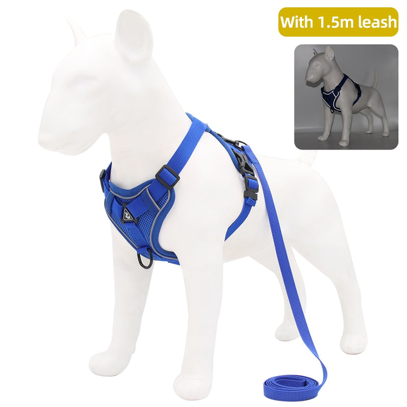 Dog Harness 1.5m Traction Leash