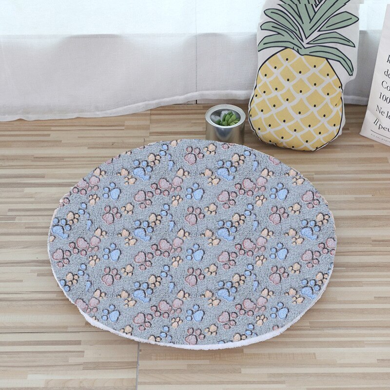 Round Dog Mat