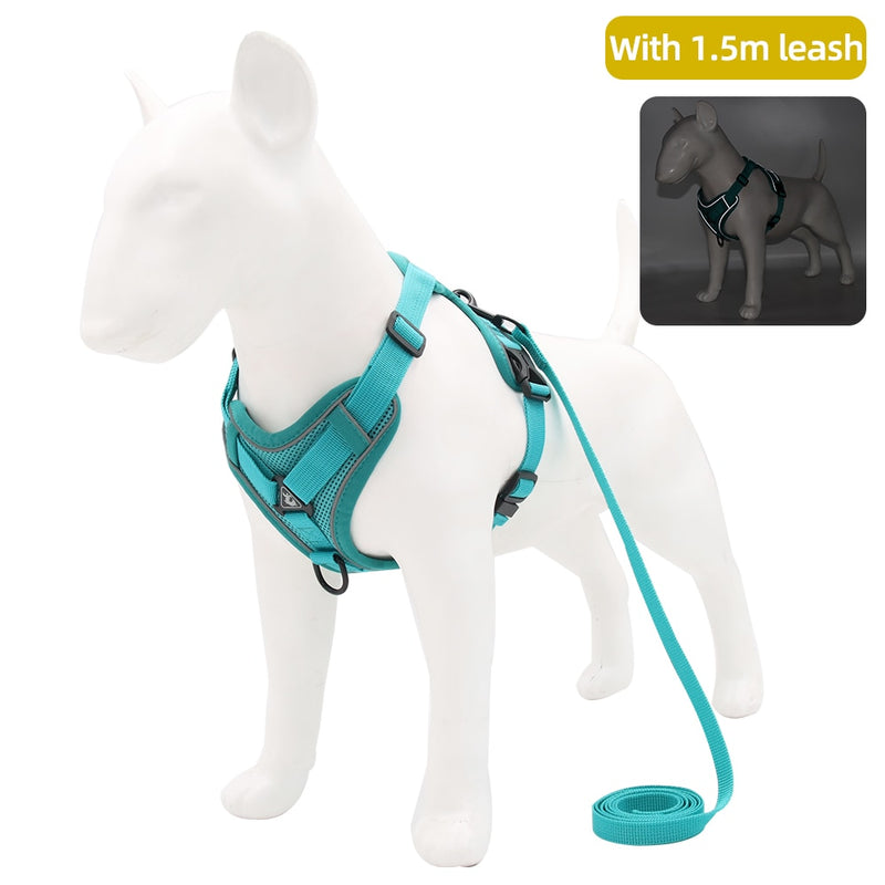 Dog Harness 1.5m Traction Leash