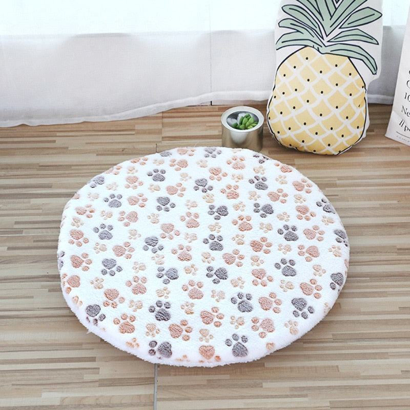 Round Dog Mat