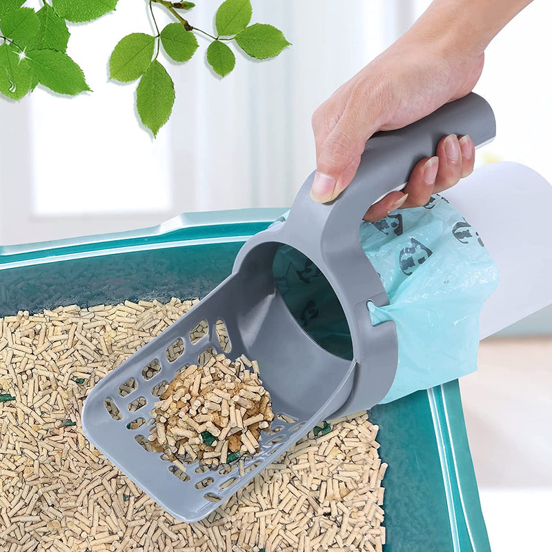 Built-in Bag Cat Litter Scooper