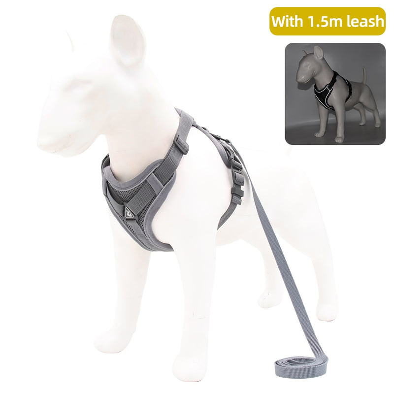 Dog Harness 1.5m Traction Leash