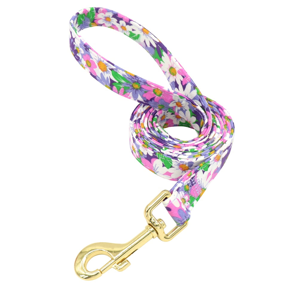 Nylon Print Dogs ID Collar