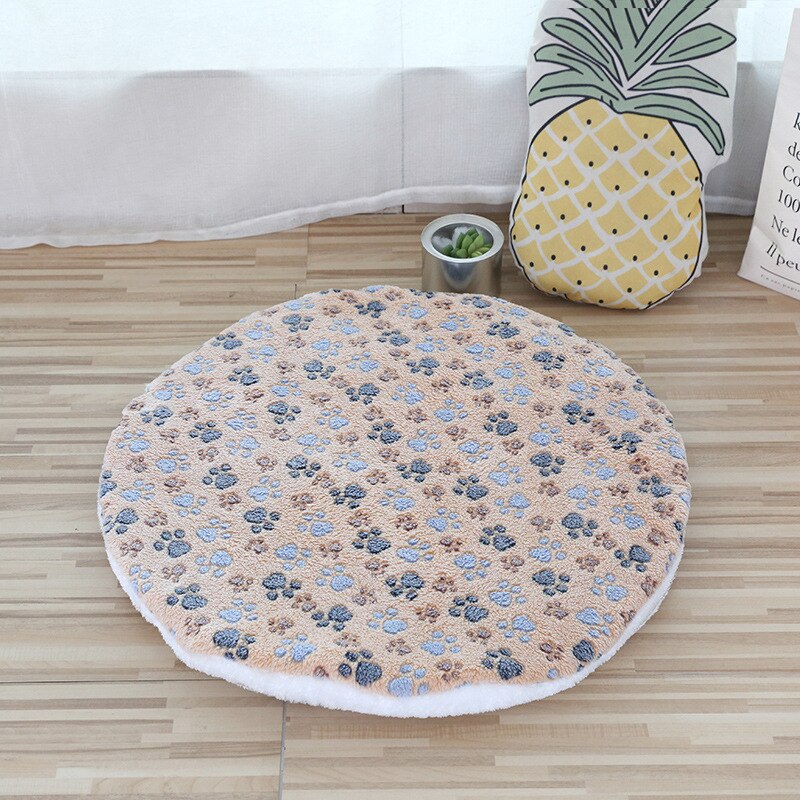 Round Dog Mat