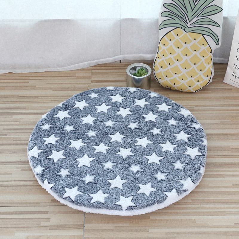 Round Dog Mat