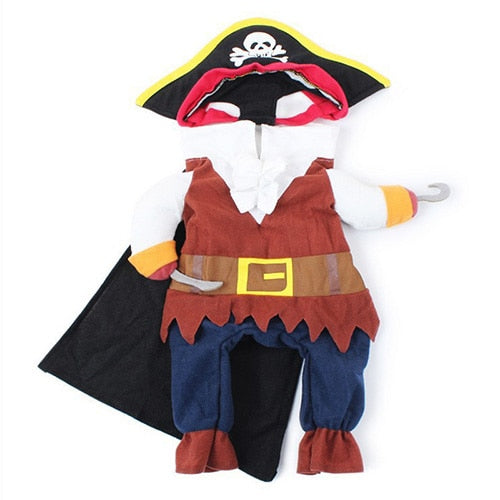 Pirate Suit Cat Clothes