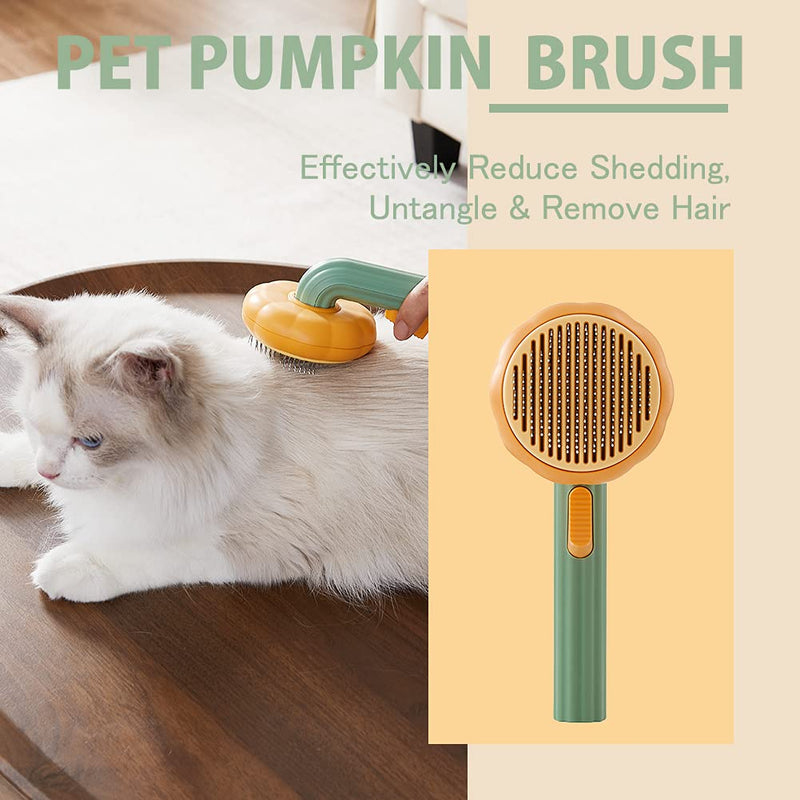 Pumpkin Self Cleaning Comb