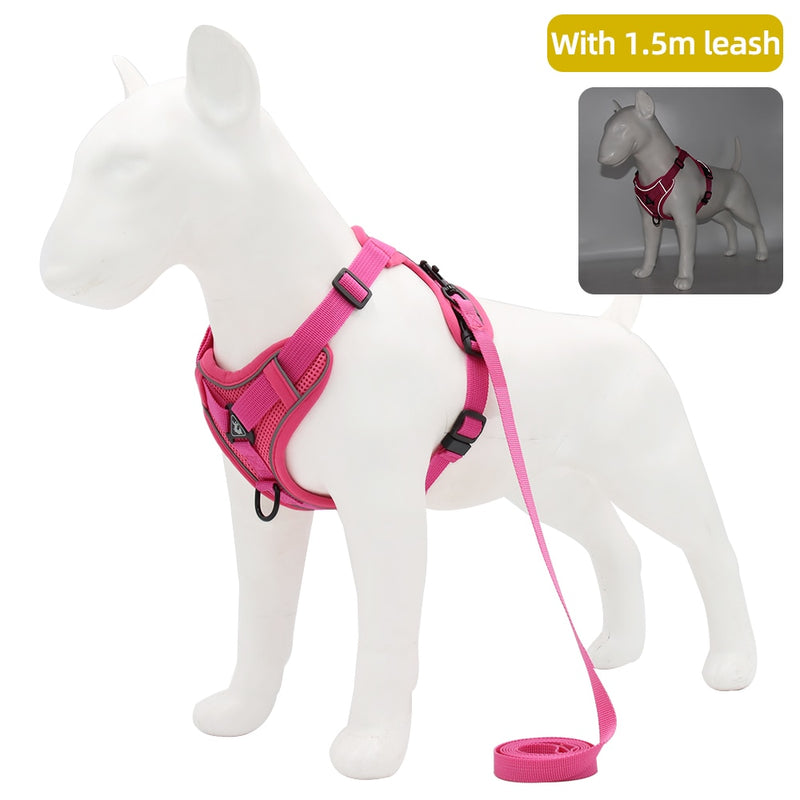 Dog Harness 1.5m Traction Leash