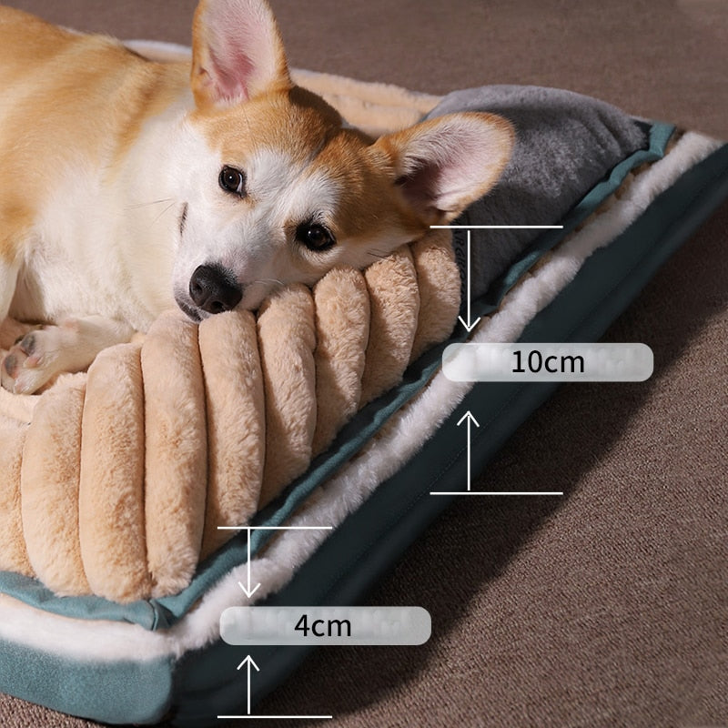 Padded Cushion Dog Bed