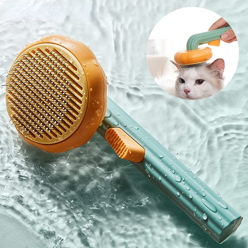 Pumpkin Self Cleaning Comb