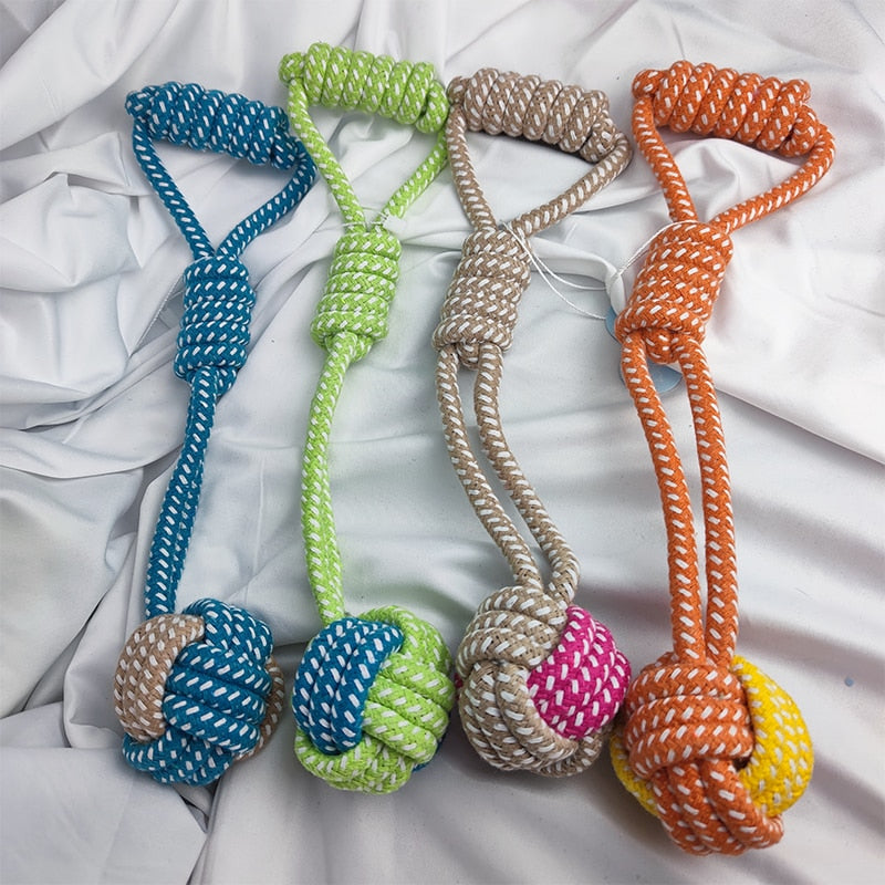 Multi-Color Cotton Rope Braided