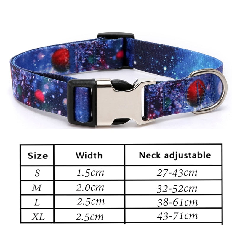 Nylon Personalized Pet Collar