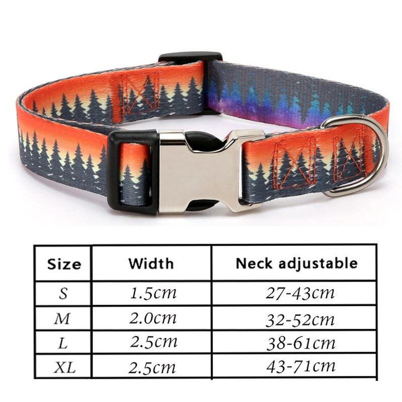 Nylon Personalized Pet Collar