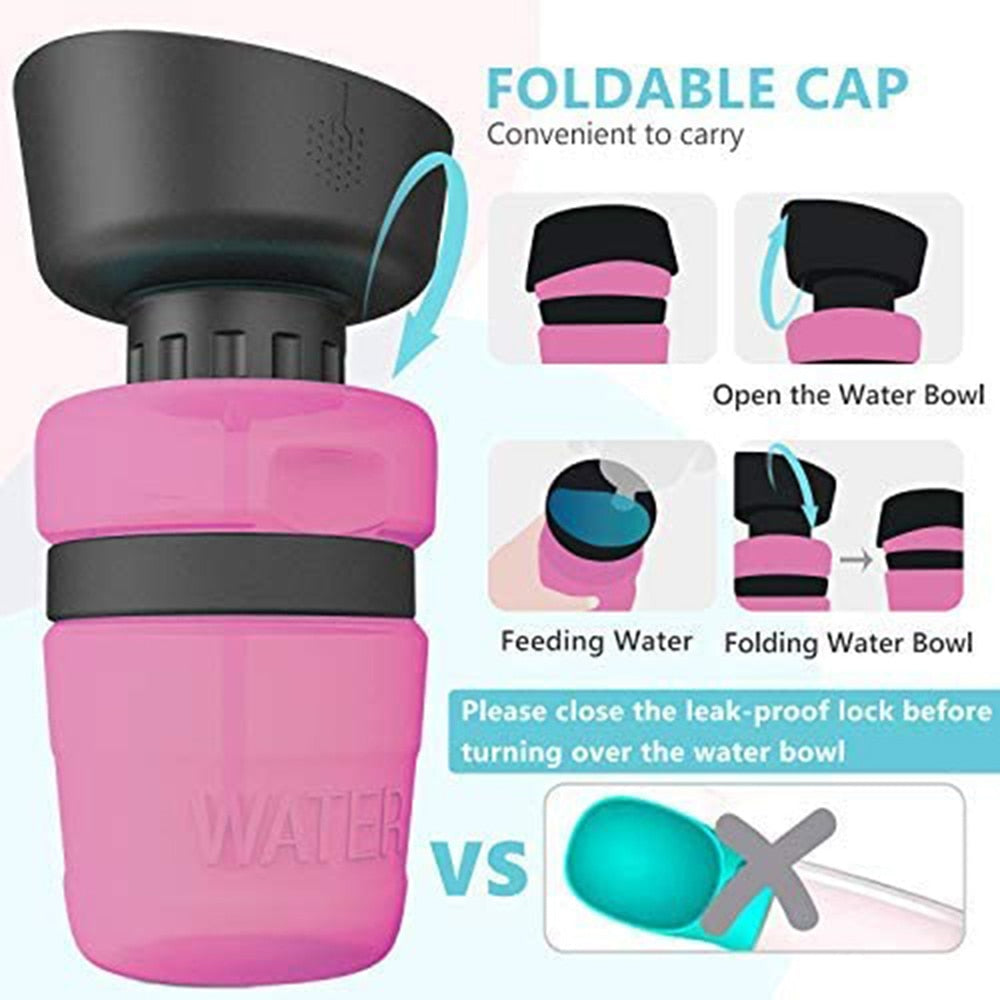 Foldable Pet Feeder Bowl