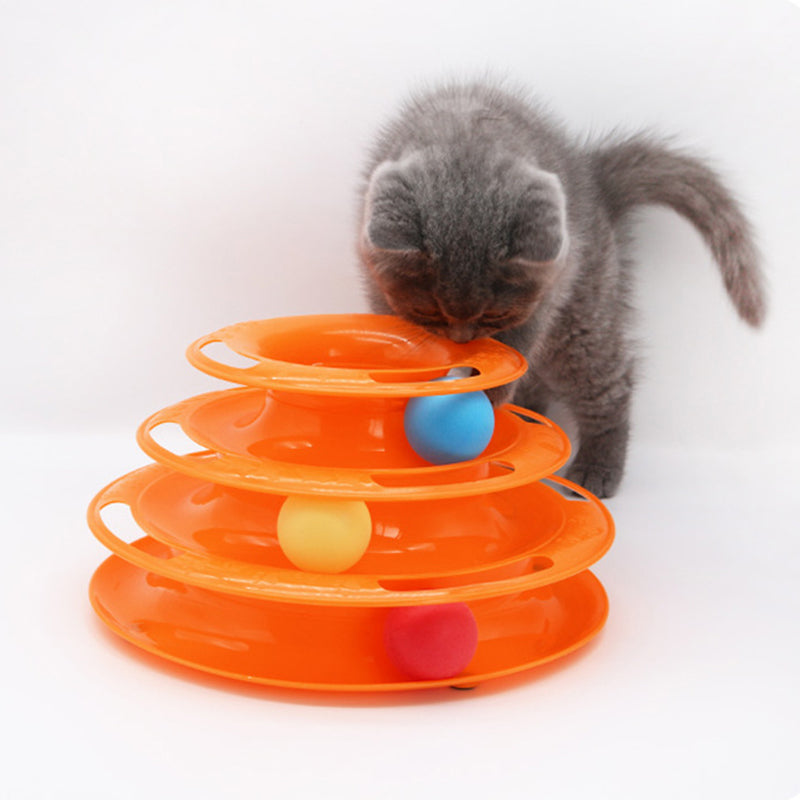 Interactive Tower Cat Toy