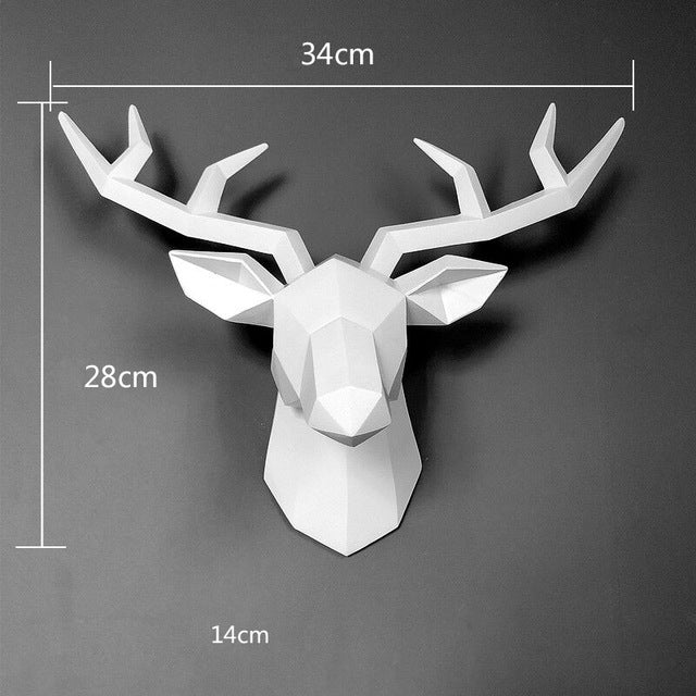 3D Deer Head