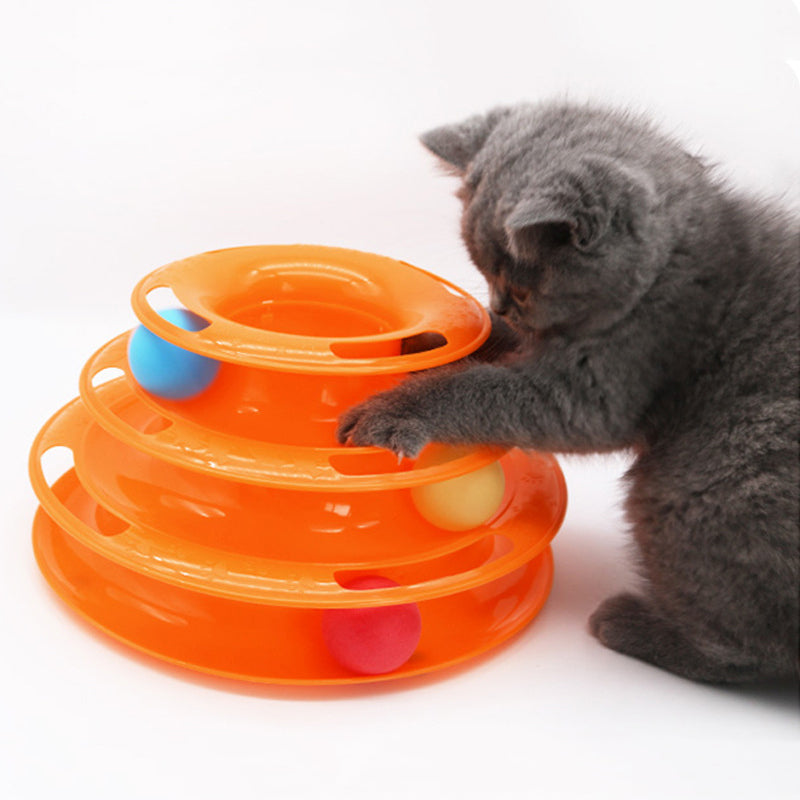 Interactive Tower Cat Toy