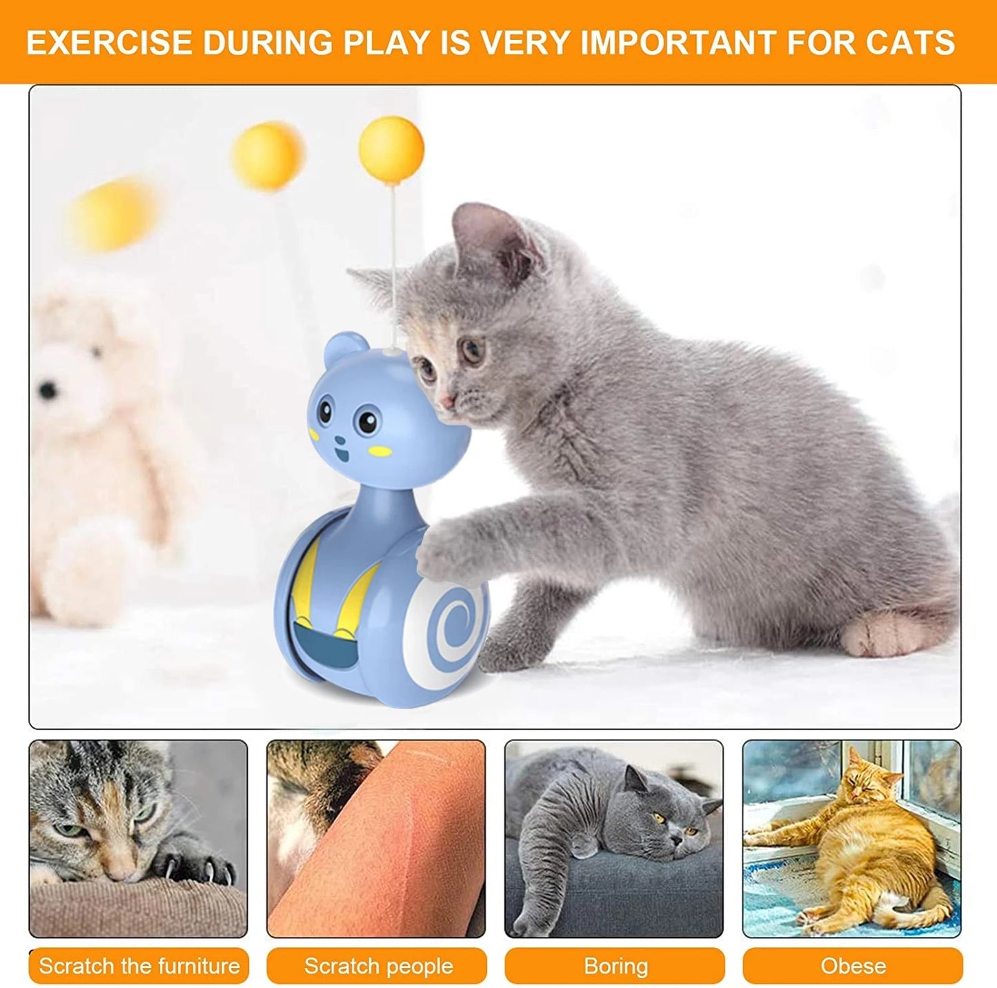 Cat Automatic Interactive Toys